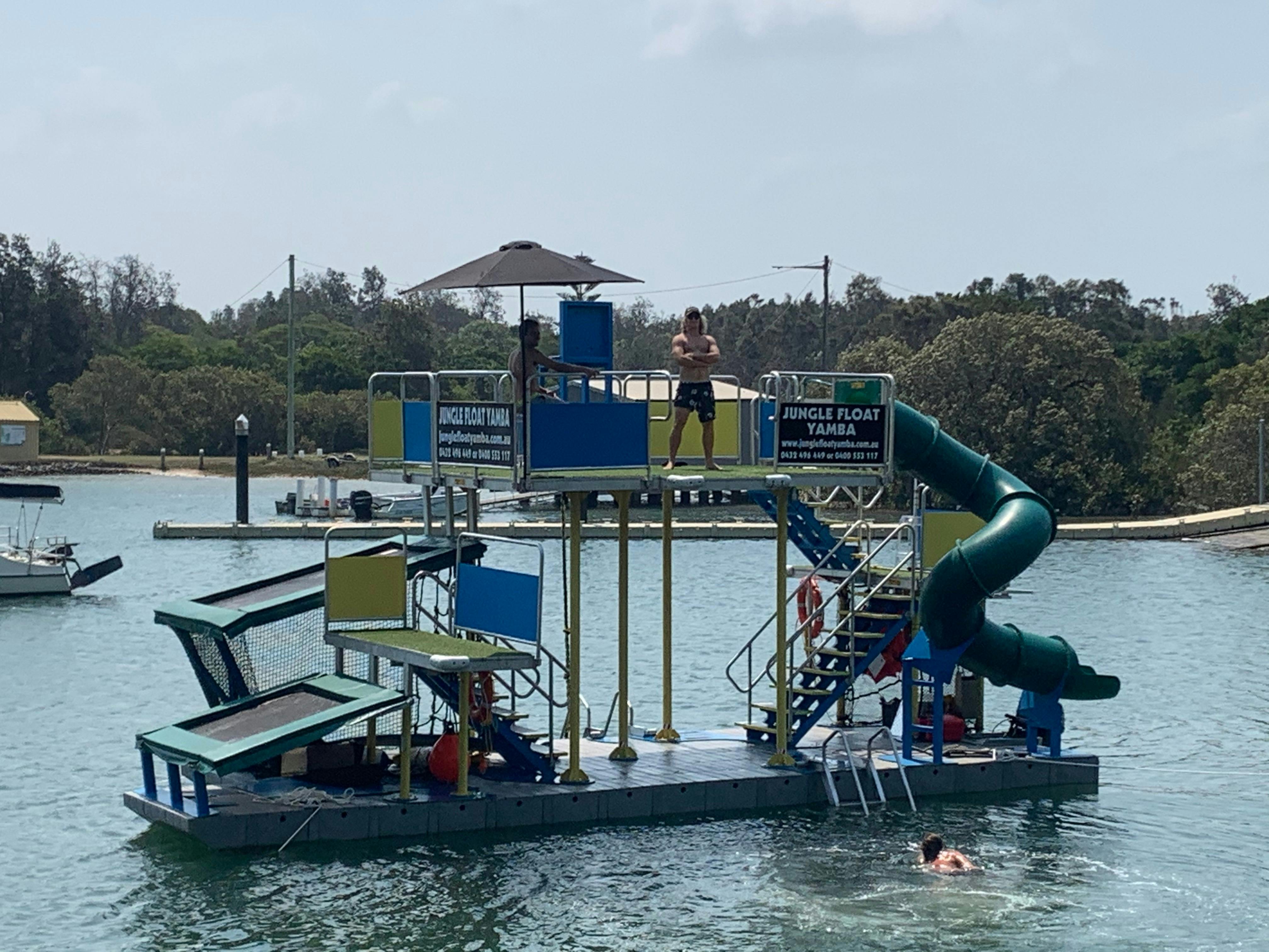 Jungle Float BIG4 Saltwater Yamba Holiday Park BIG4