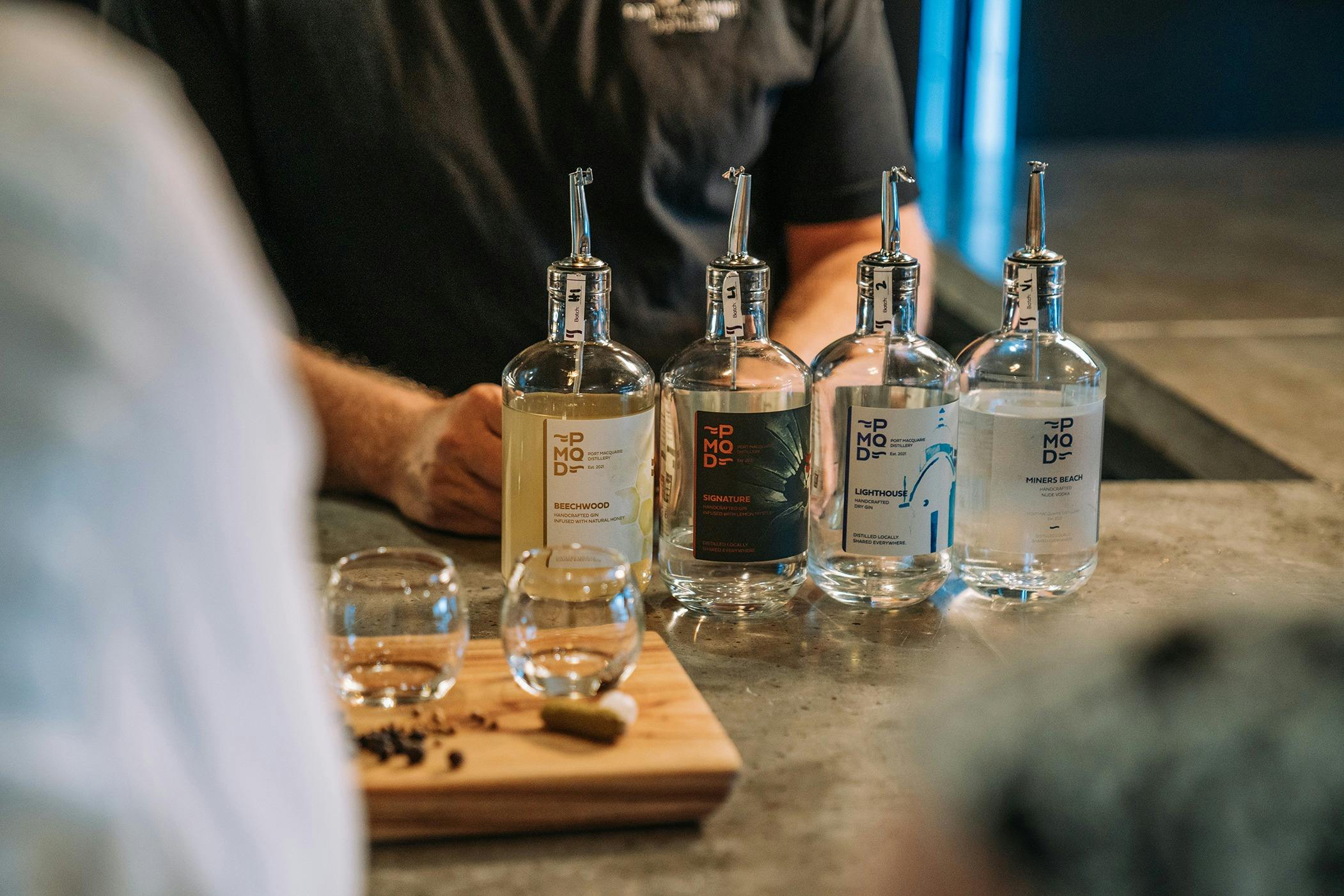 PMQ Distillery range