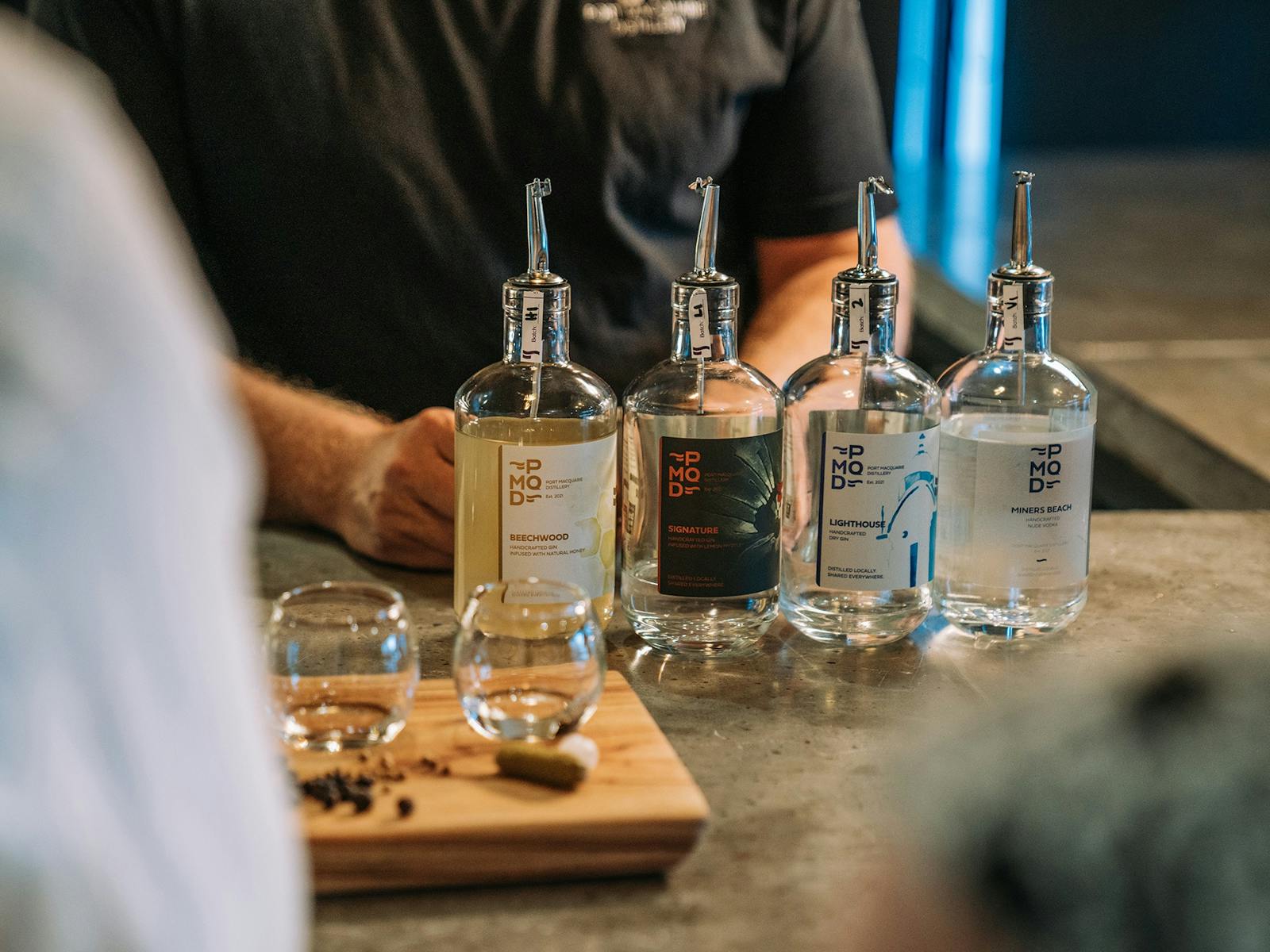 PMQ Distillery range