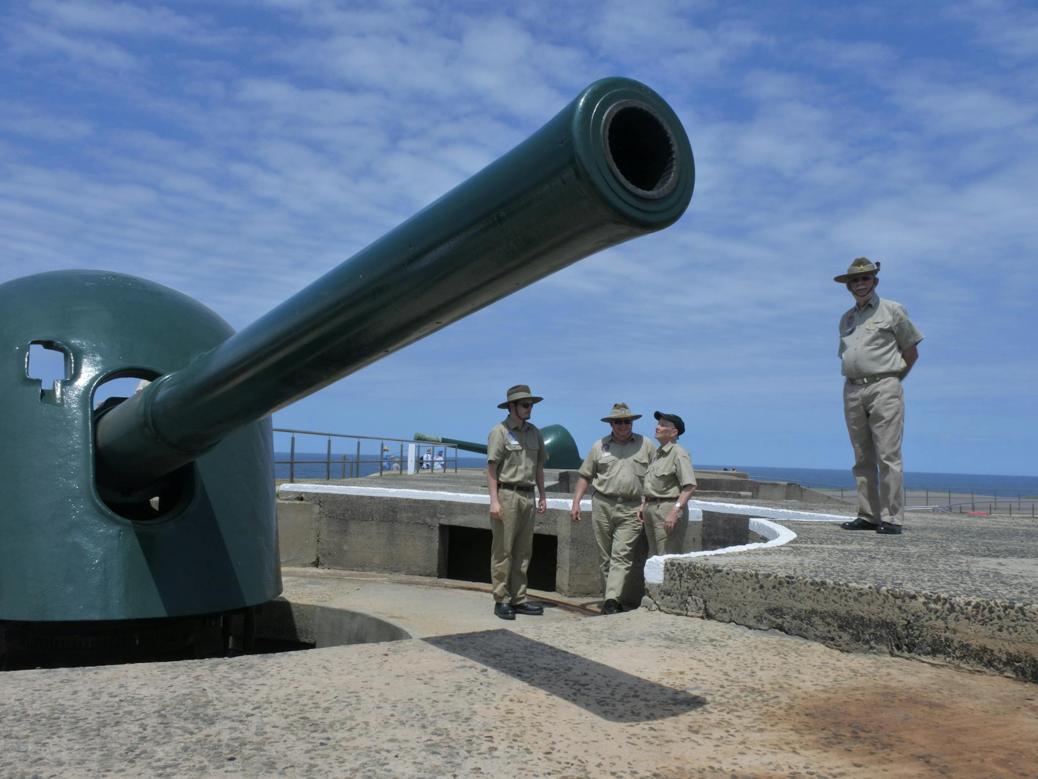 Fort Scratchley Gun Firing