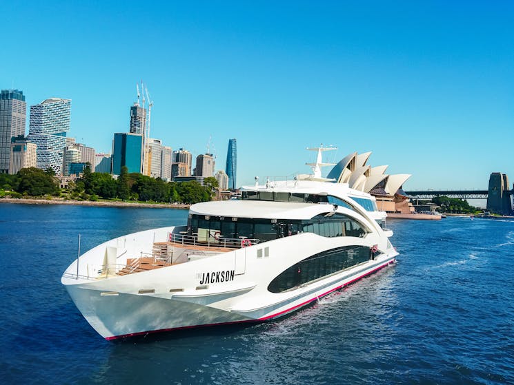 The Jackson Vessel in Sydney Harbour daytime