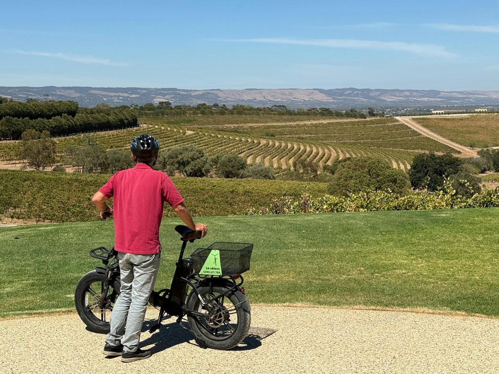 ebike in foreground