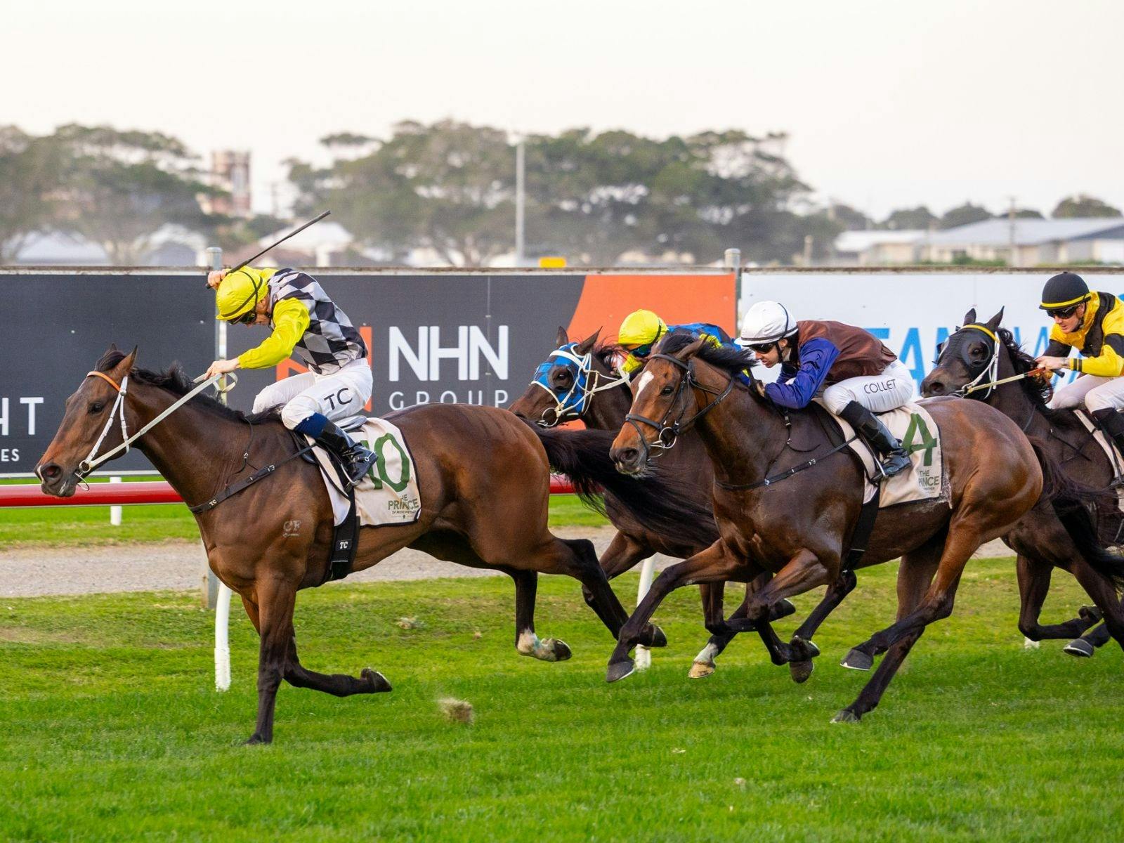 Racing at Newcastle Racecourse