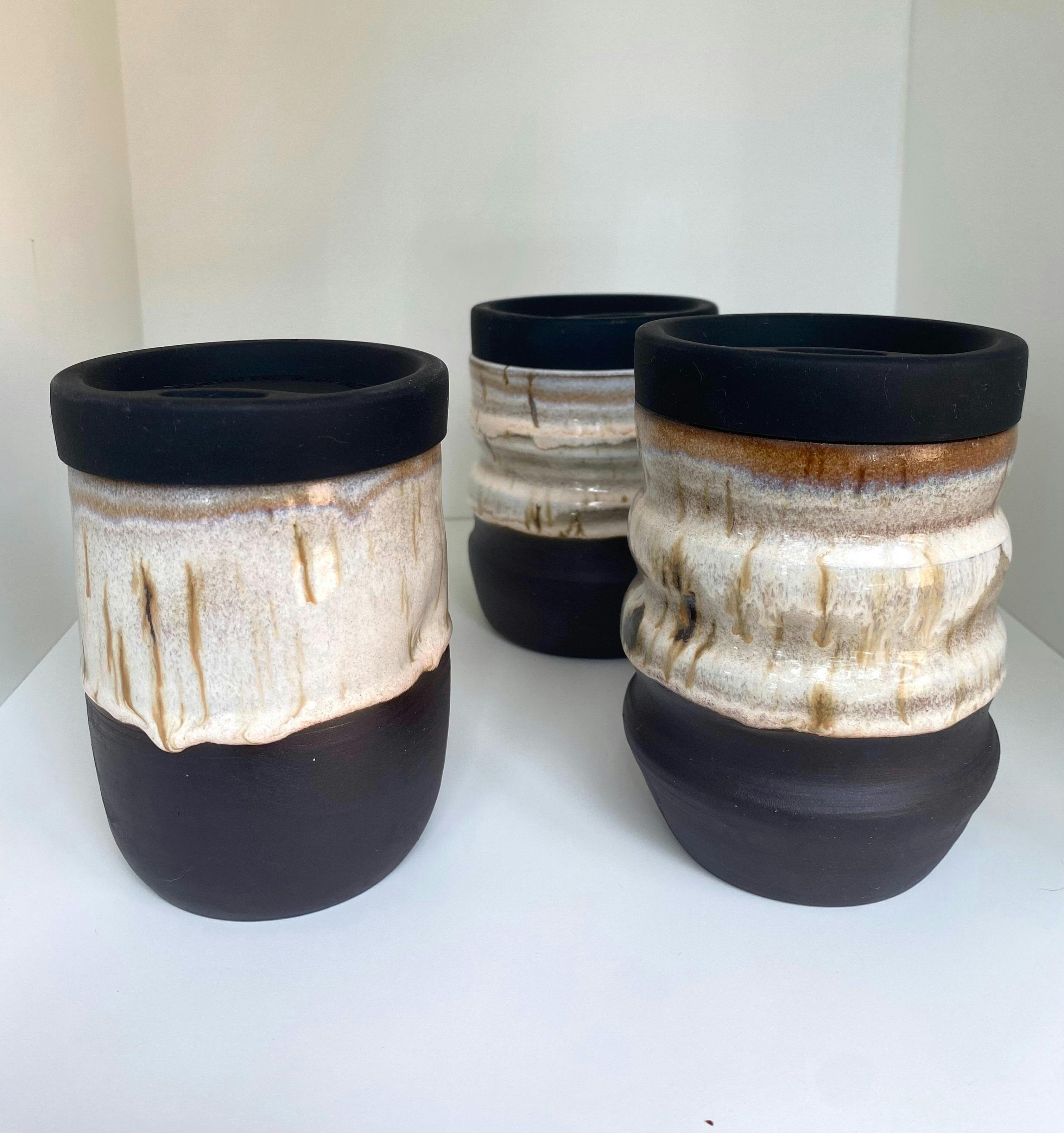 stoneware cups