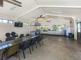 Camp Kitchen at the Naracoorte Big4 Holiday Park