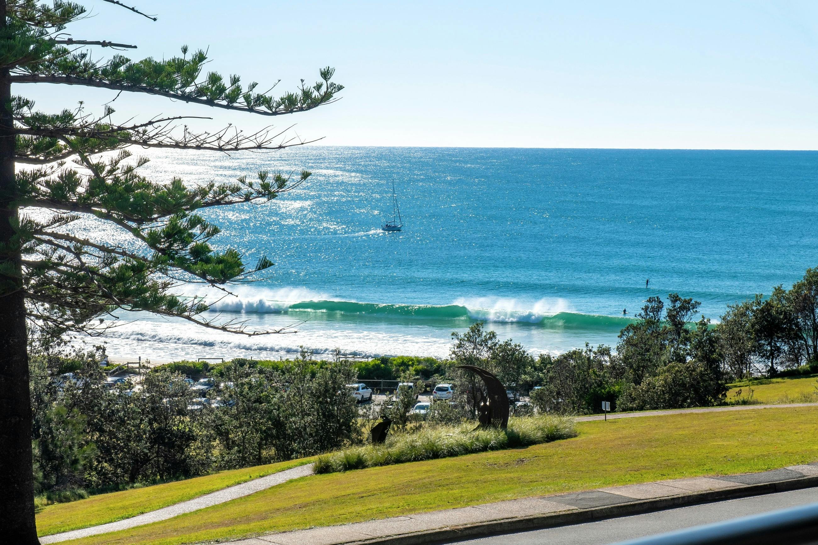 아파트에서의 전망