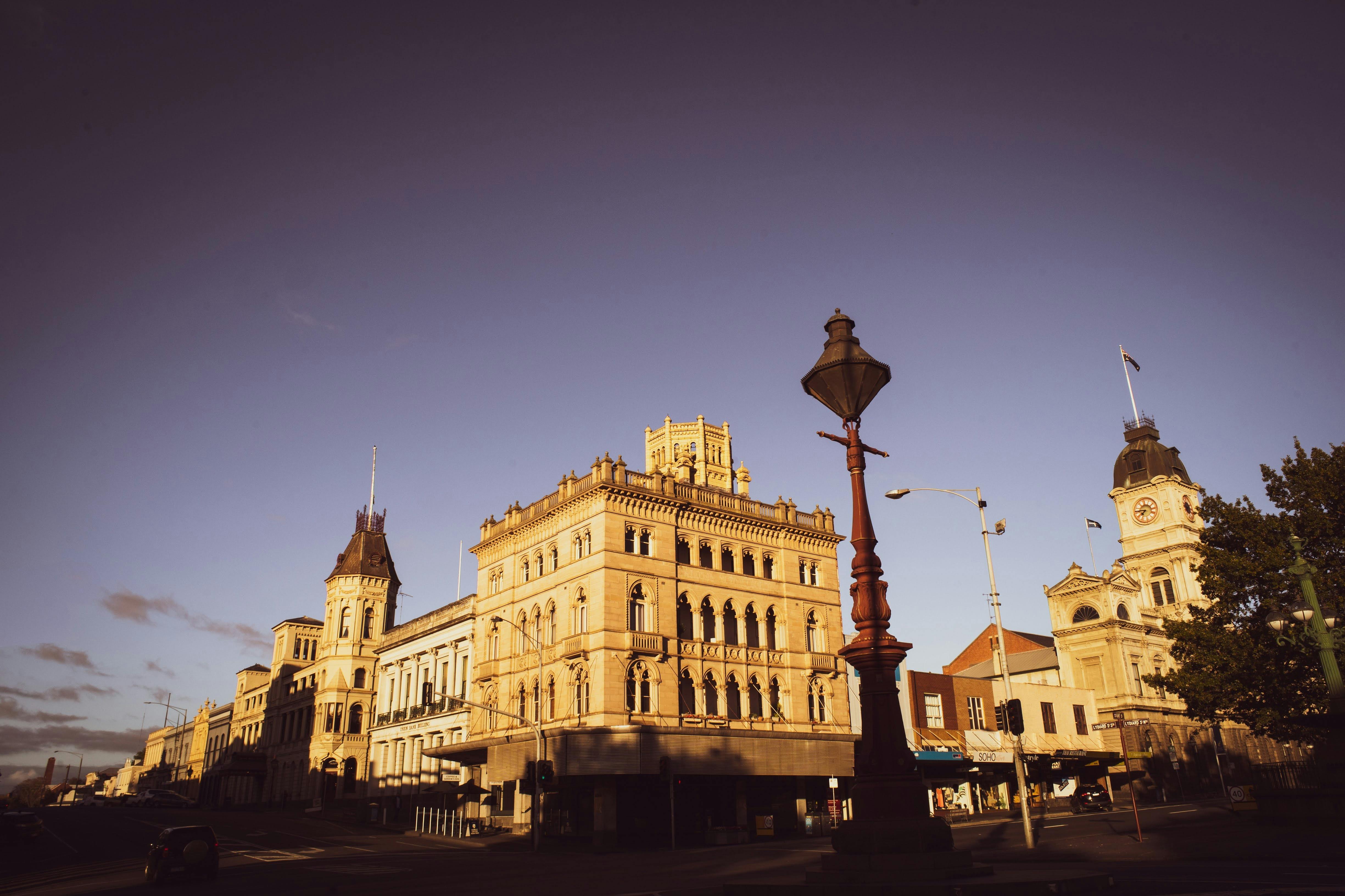 Ballarat historical buildings on self-guided tour