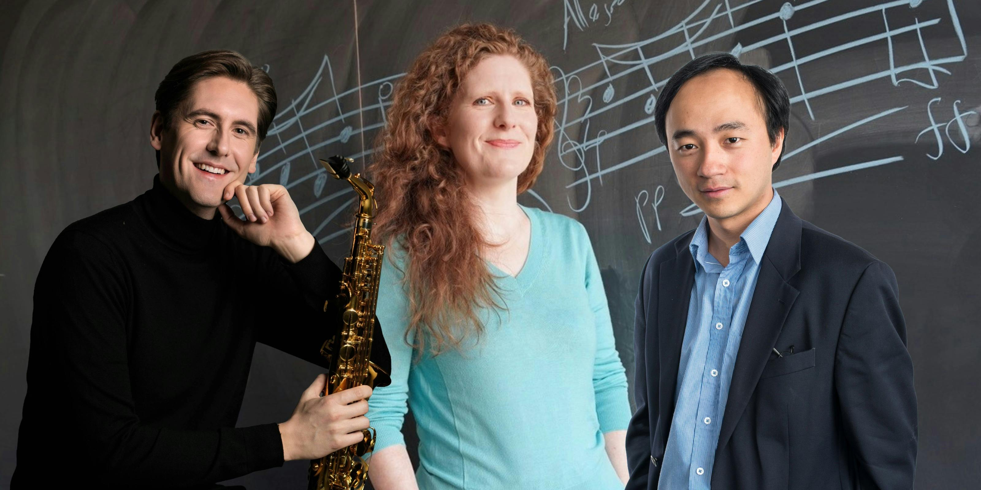 Jonathan Radford, Cheryl Frances-Hoad and Prof Yang-Hui He