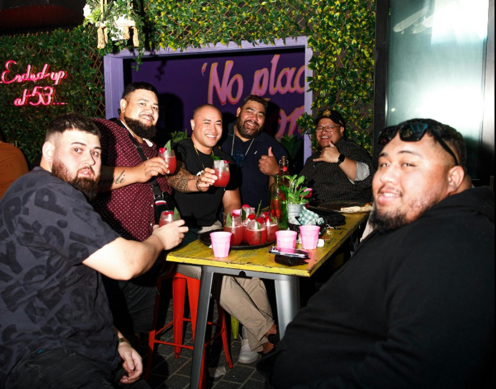 Great night out with the crew