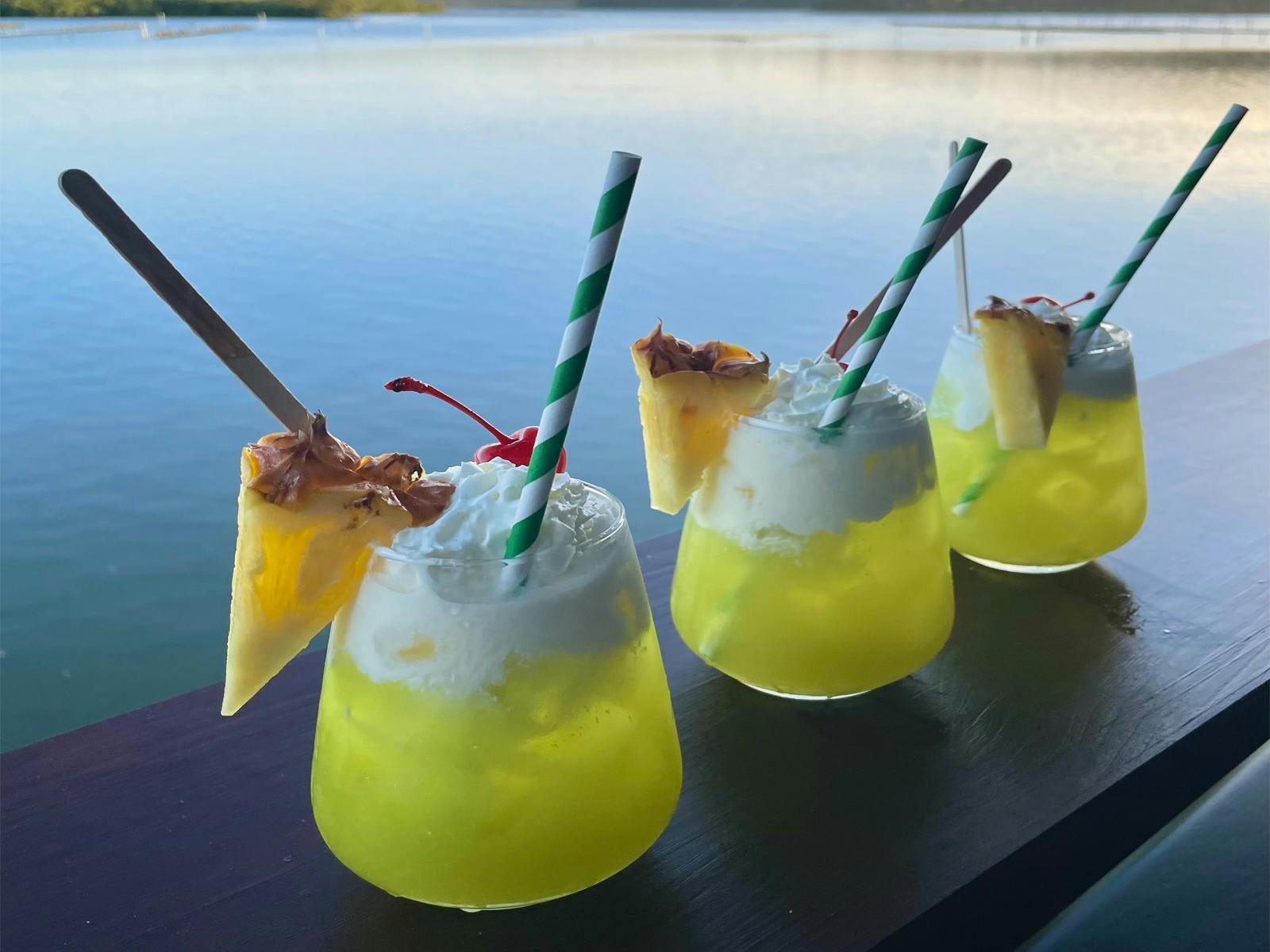 Cocktails by the Tweed River