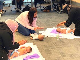Baby Massage Demonstration for Parents Cover Image