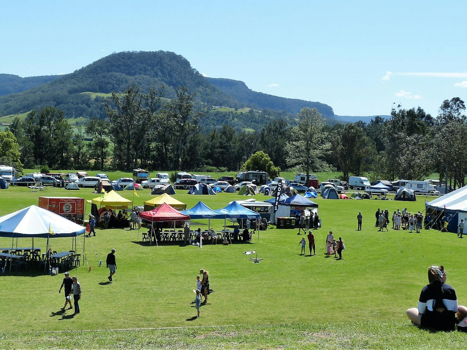 The Festival Backdrop, the Cambewarra Mountains surrounding Kangaroo Valley