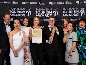 TTIC Team at the Tasmanian Tourism Awards 2023