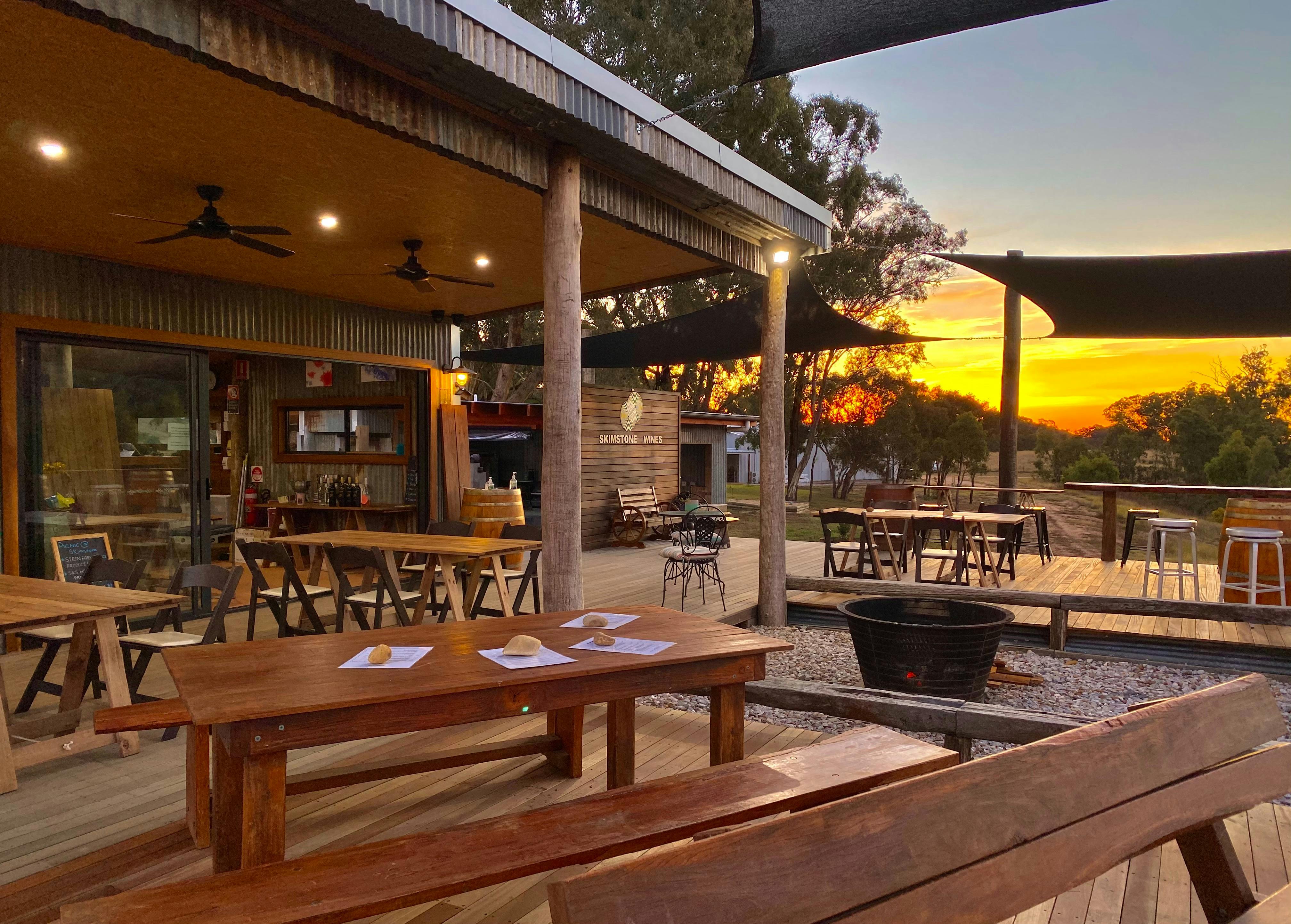 Beautiful Sunset view from  cellar door