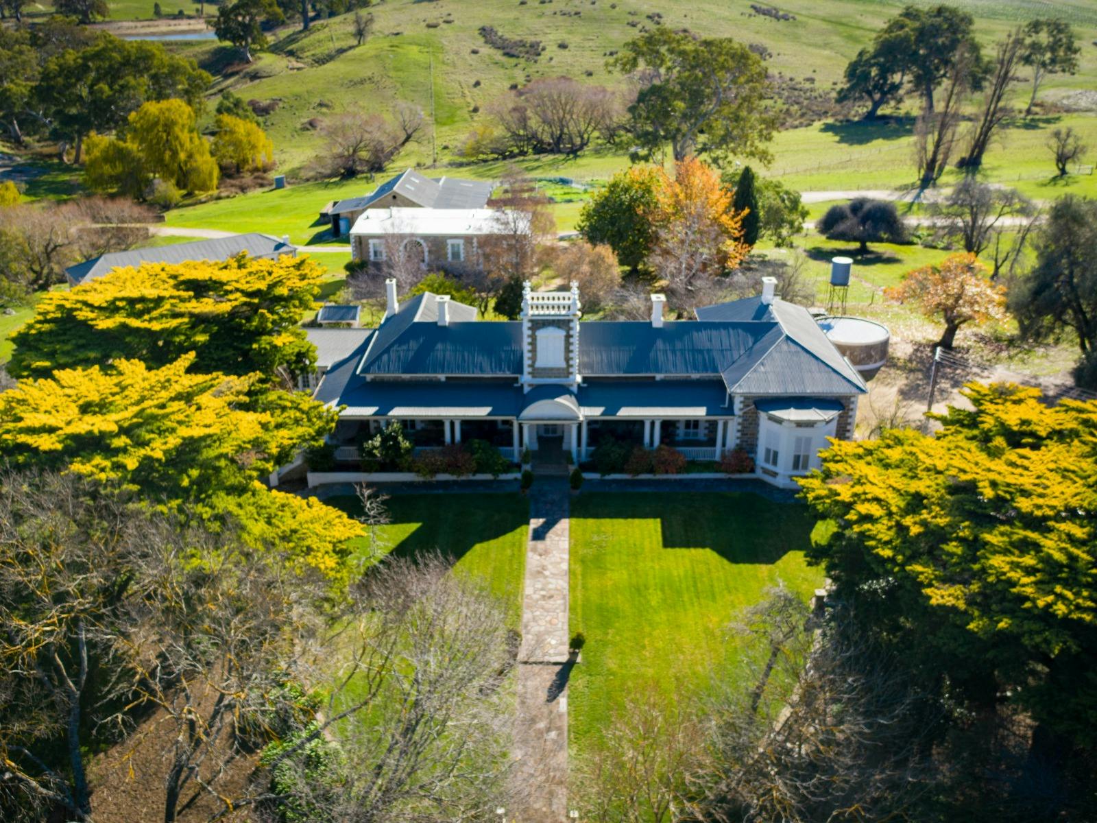 Aerial View of Corryton Park Homestead