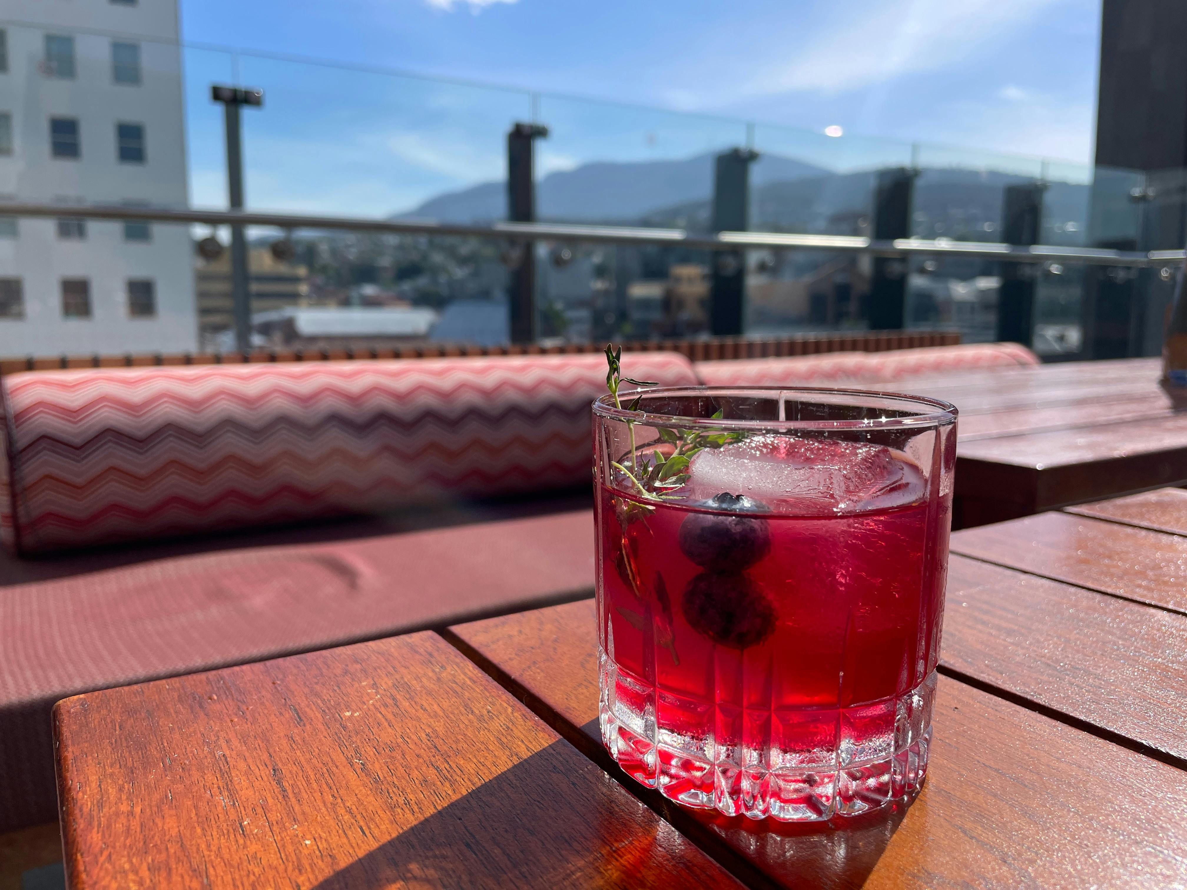 Blueberry Old Fashioned