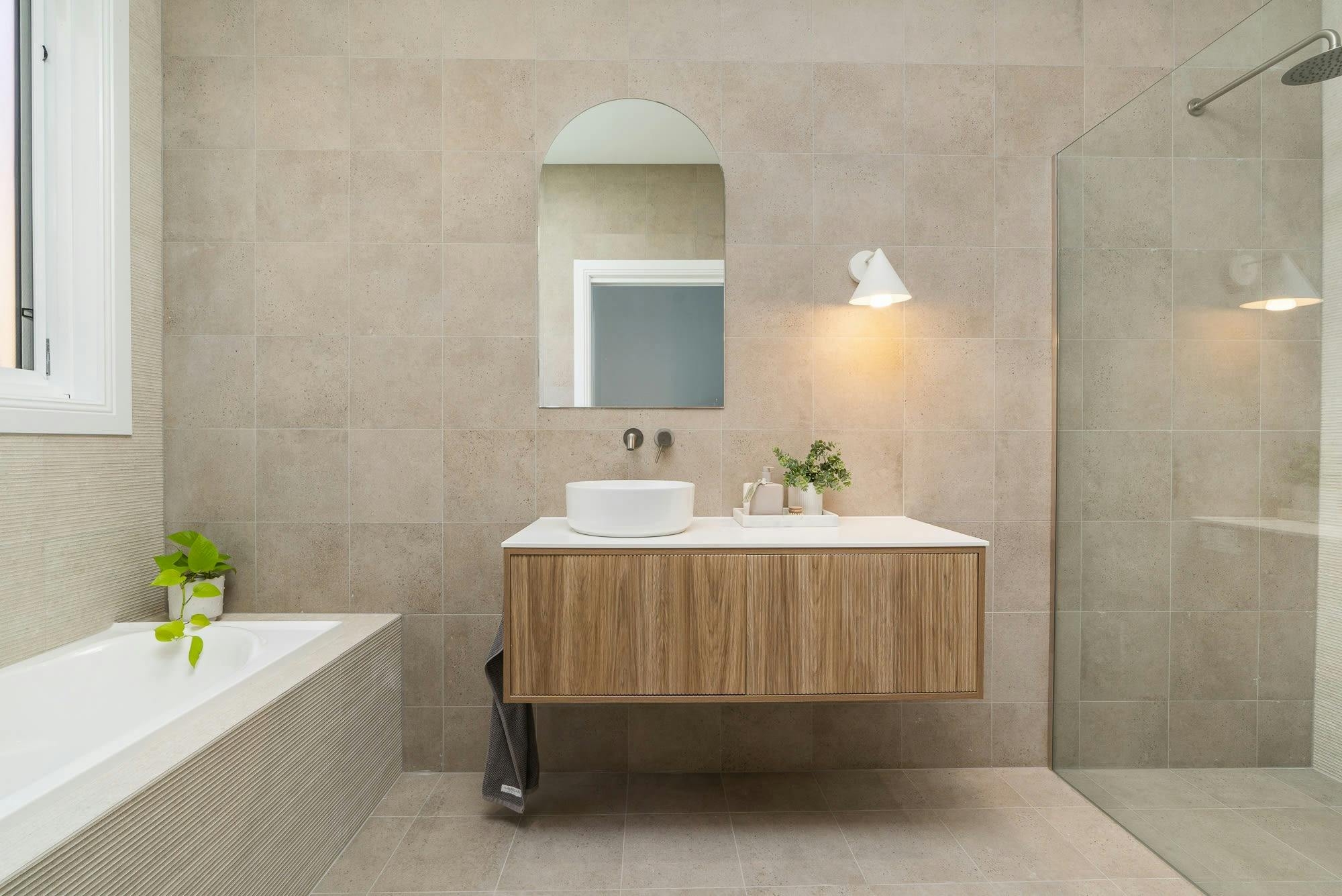 Main Bathroom at Amazing on Anson airbnb in orange nsw