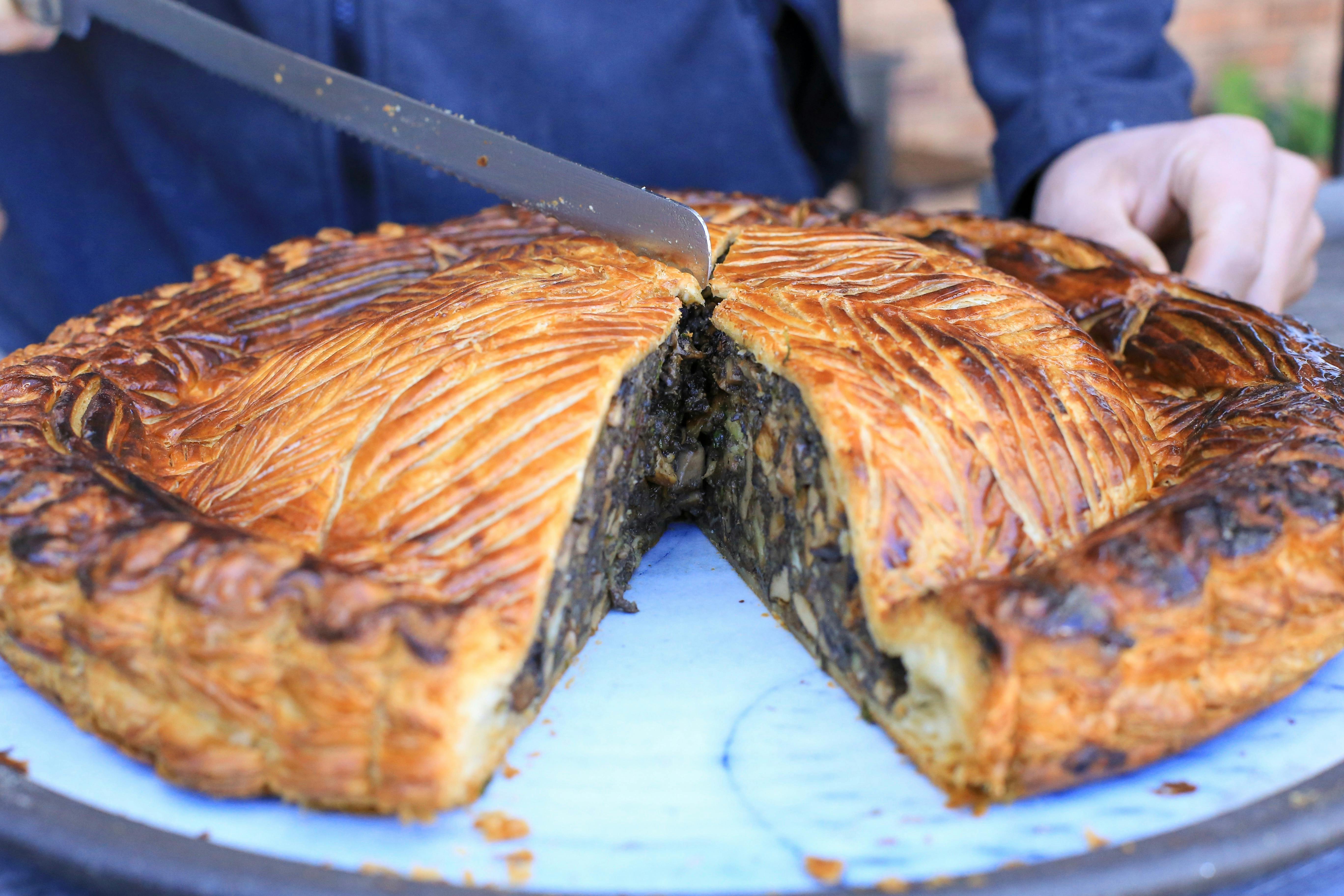 Mushroom and Chestnut Pithivier