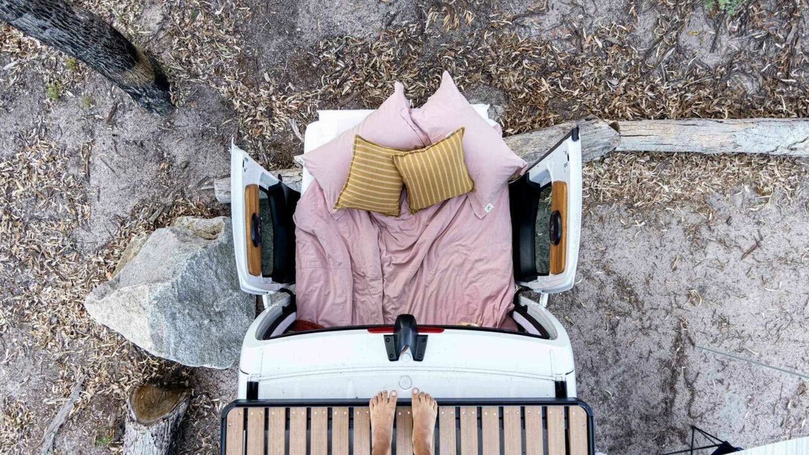 Explore the range from comfy campers to vintage caravans