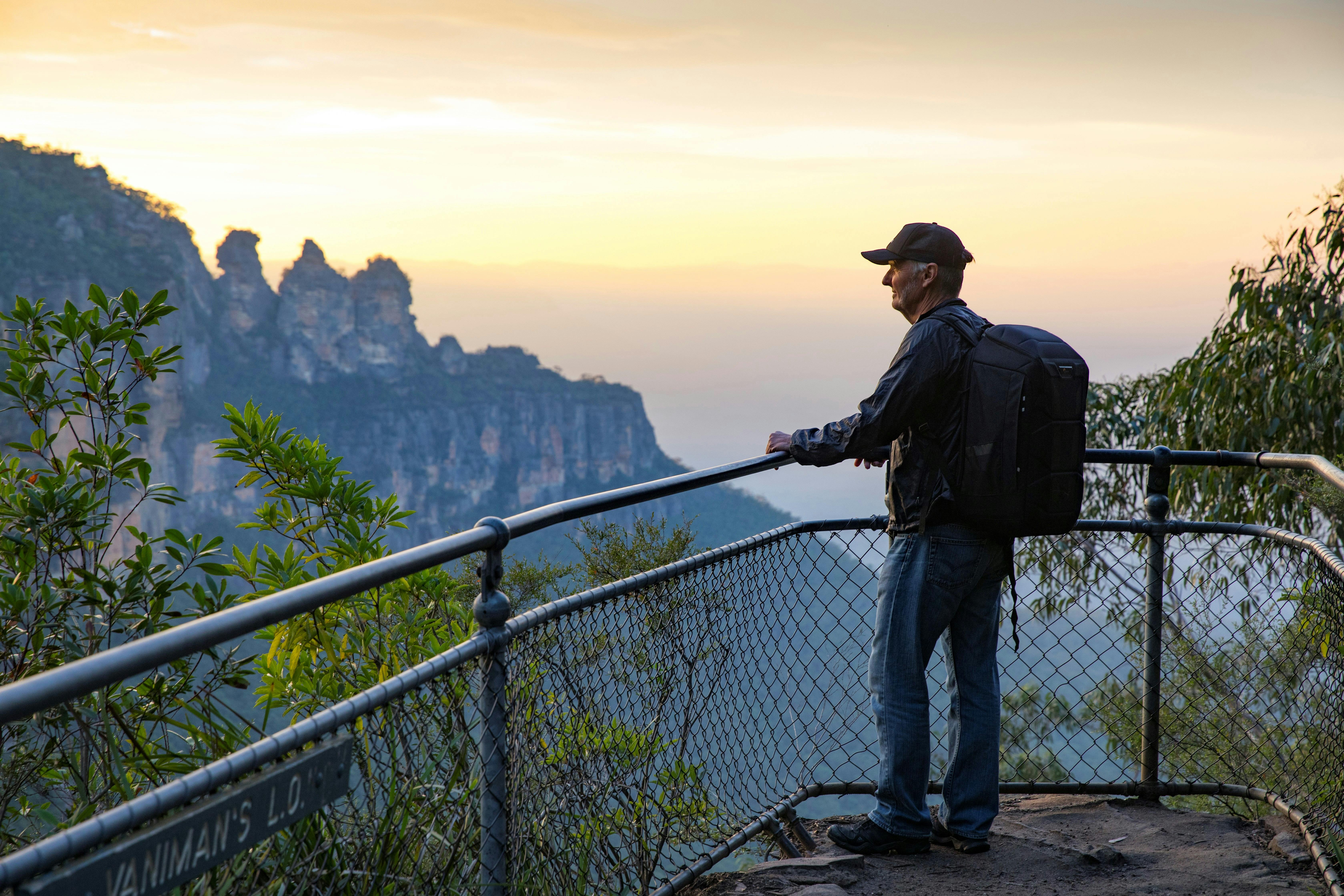 Autopia Tours - Blue Mountains Sunset - Furber Steps, Three Sisters