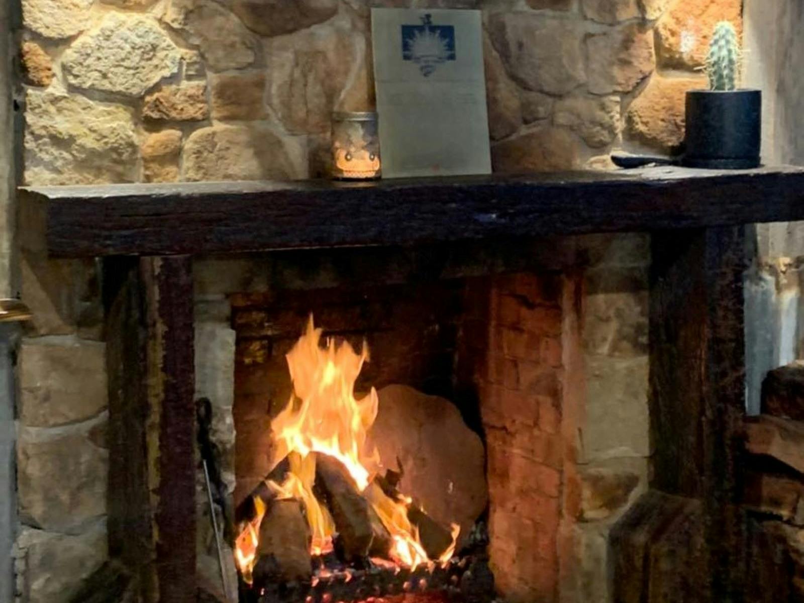 Tolmie Tavern fireplace