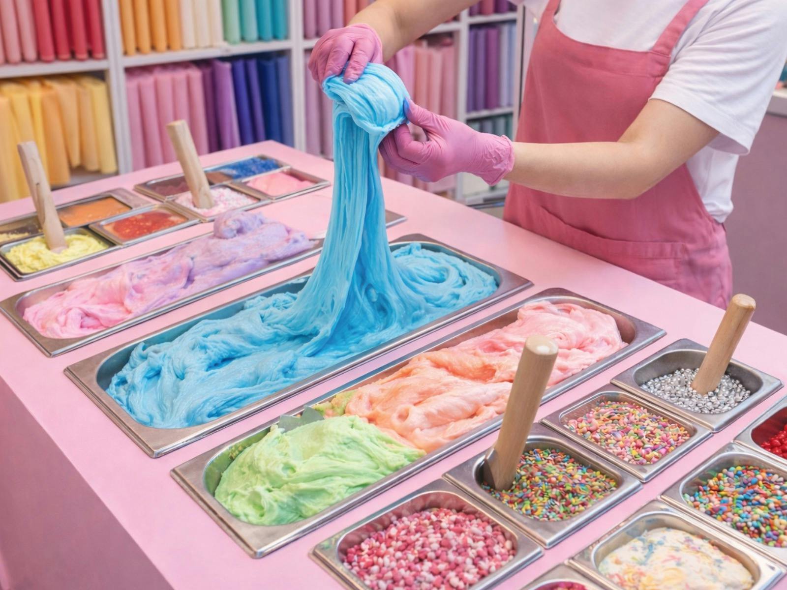 Slime Dessert Cart