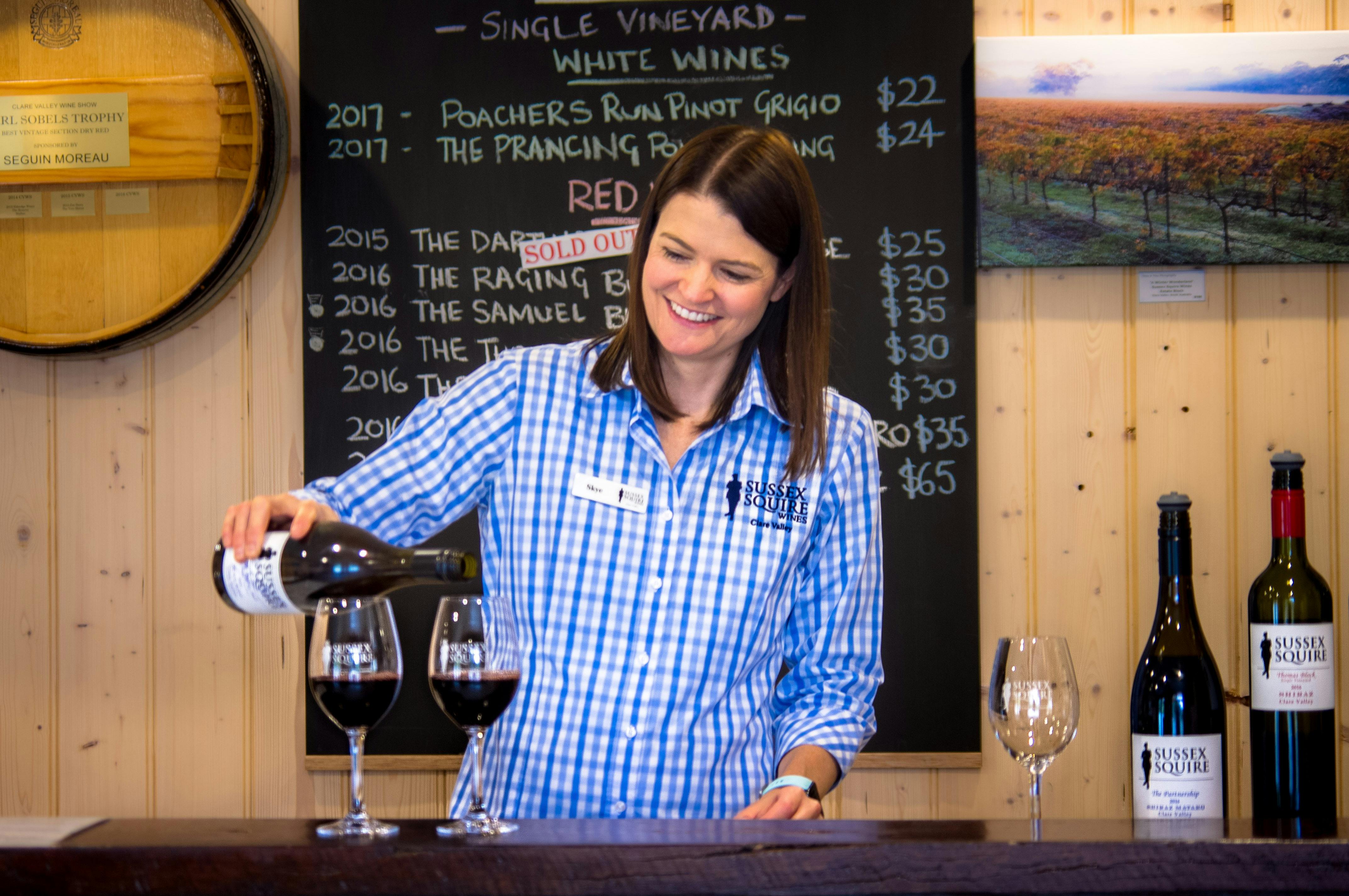 Sussex Squire Wines Cellar Door Experience