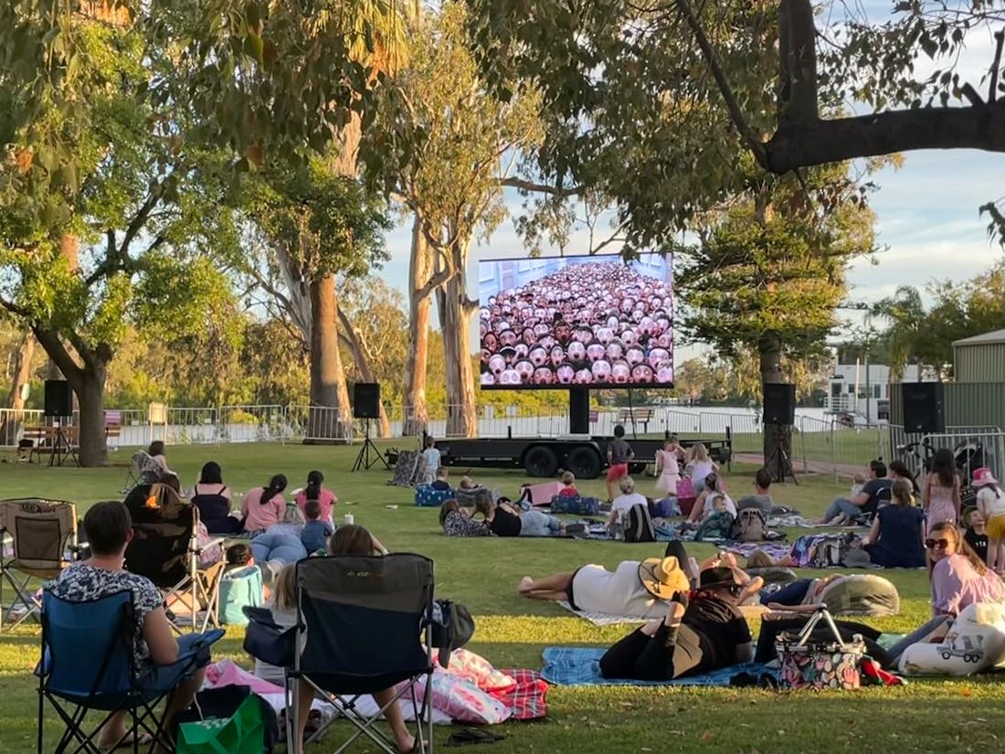 Game on and Festive Flix Renmark, Event South Australia