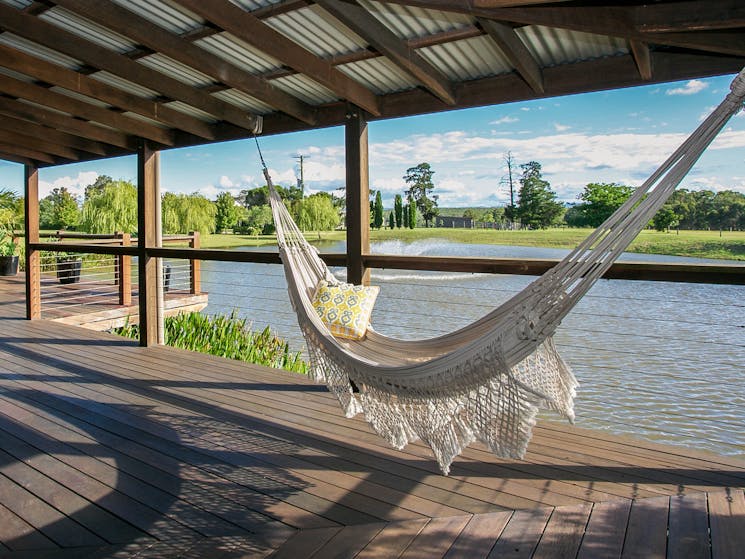 Brazilain hammocks to laze in