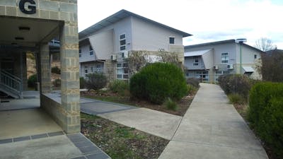 three blocks of group accommodation
