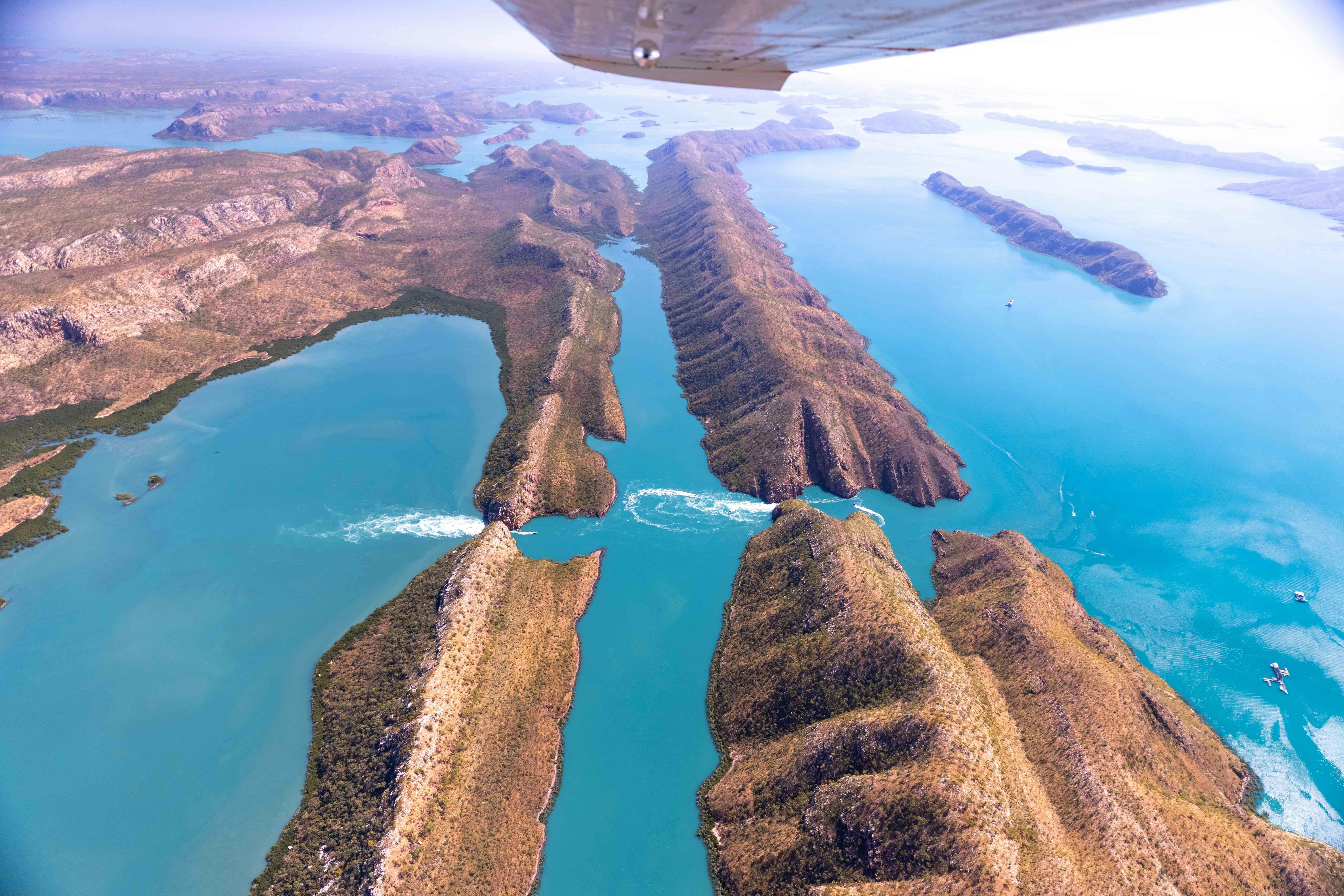 The spectacular Horizontal Falls.