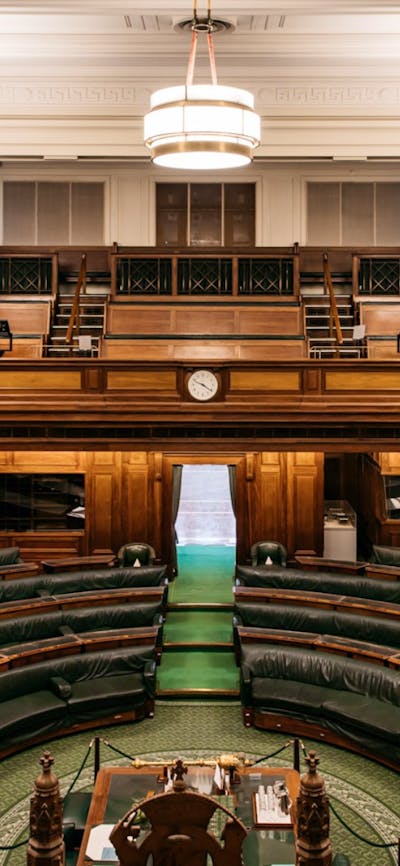 The Museum of Australian Democracy at Old Parliament House