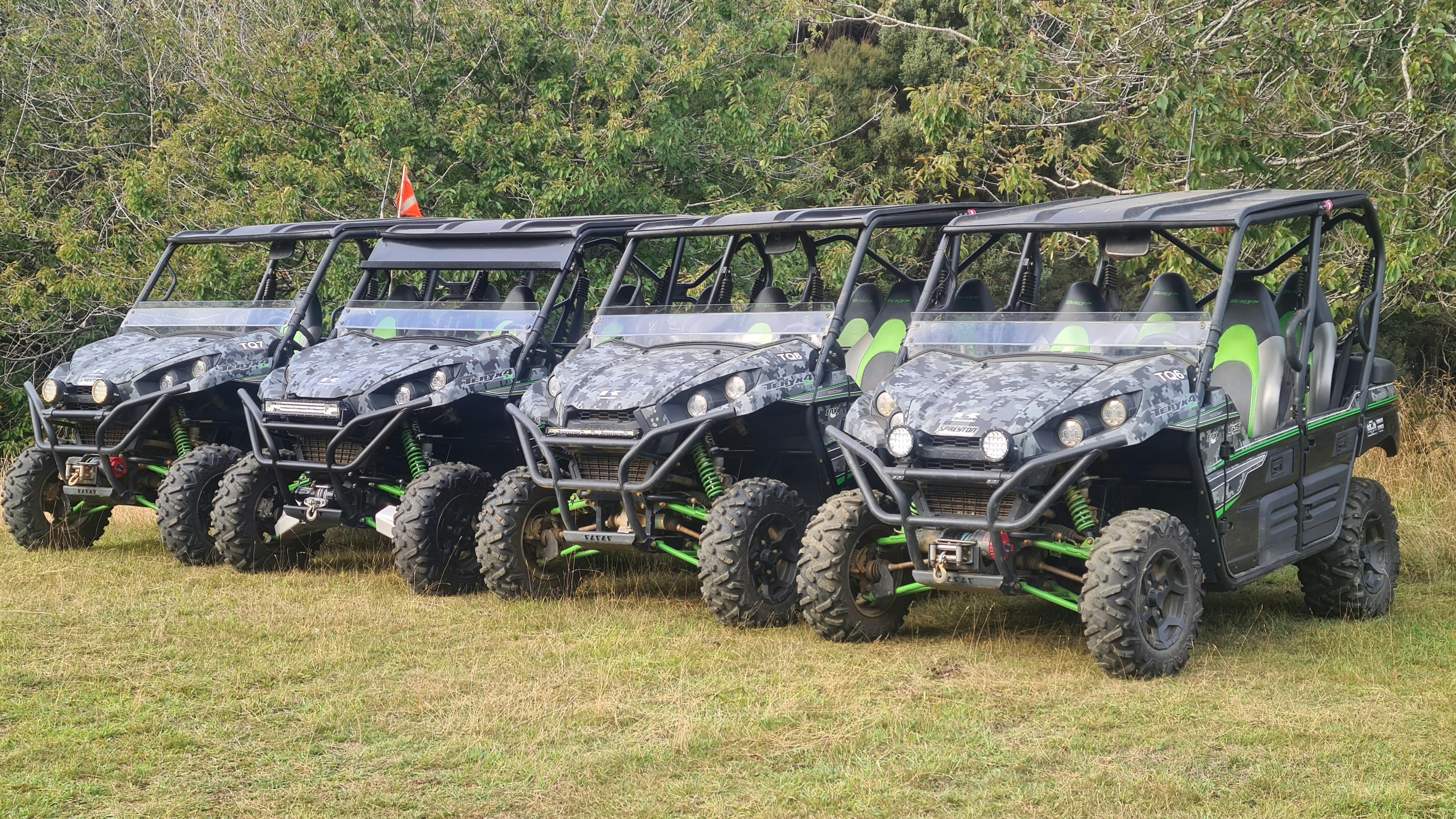 Kawasarki Teryx 4 Seater for Hire.