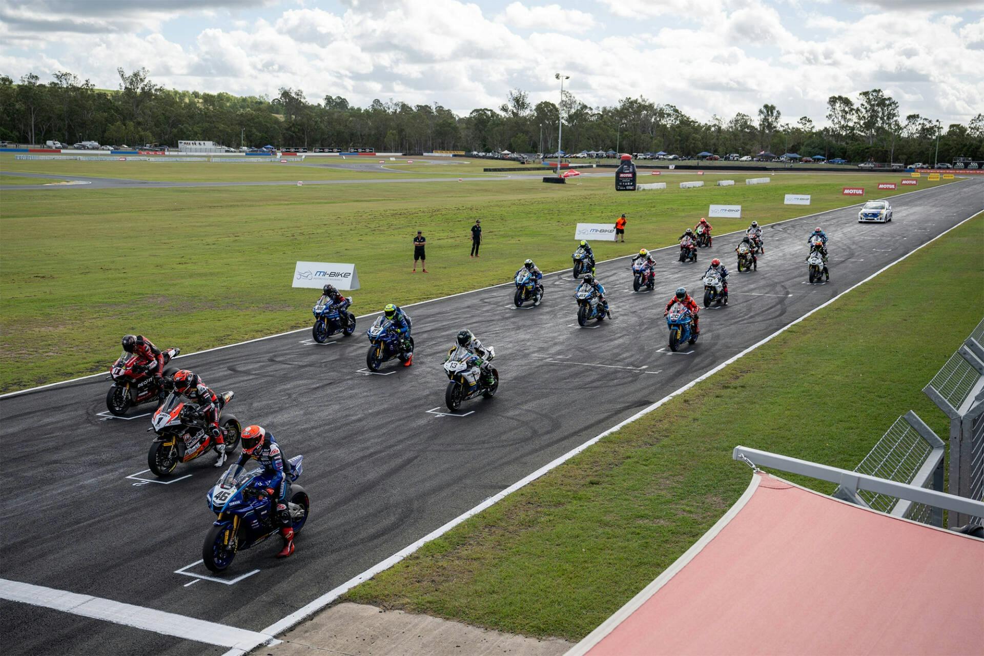 Superbike Starting Grid