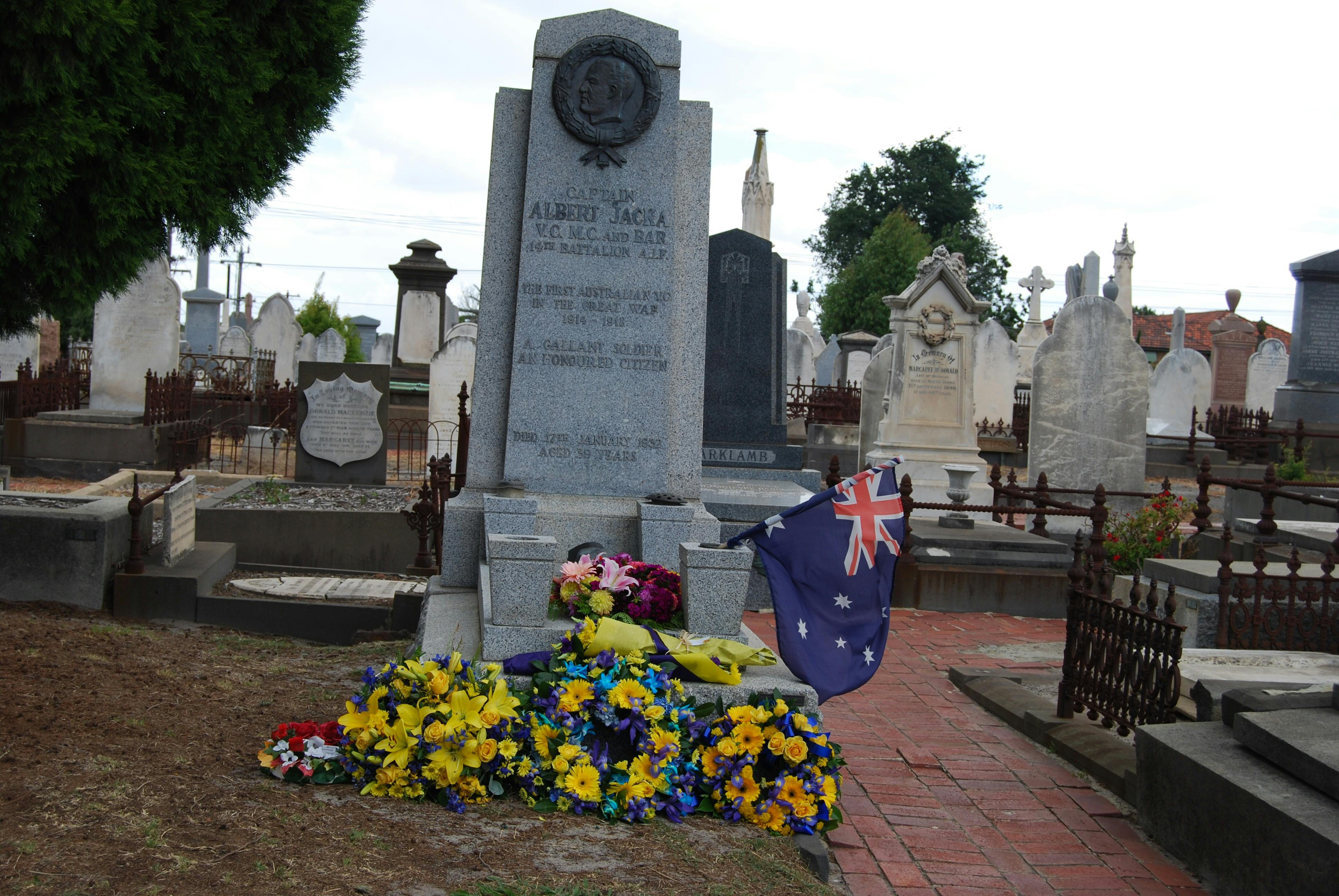 Albert Jacka 93rd Anniversary Commemoration