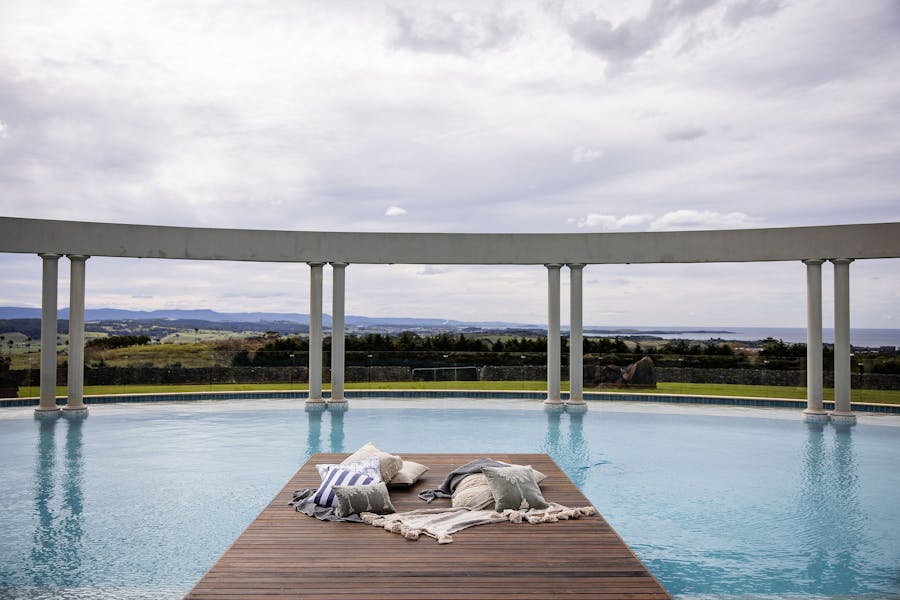 Huge Pool with sweeping views