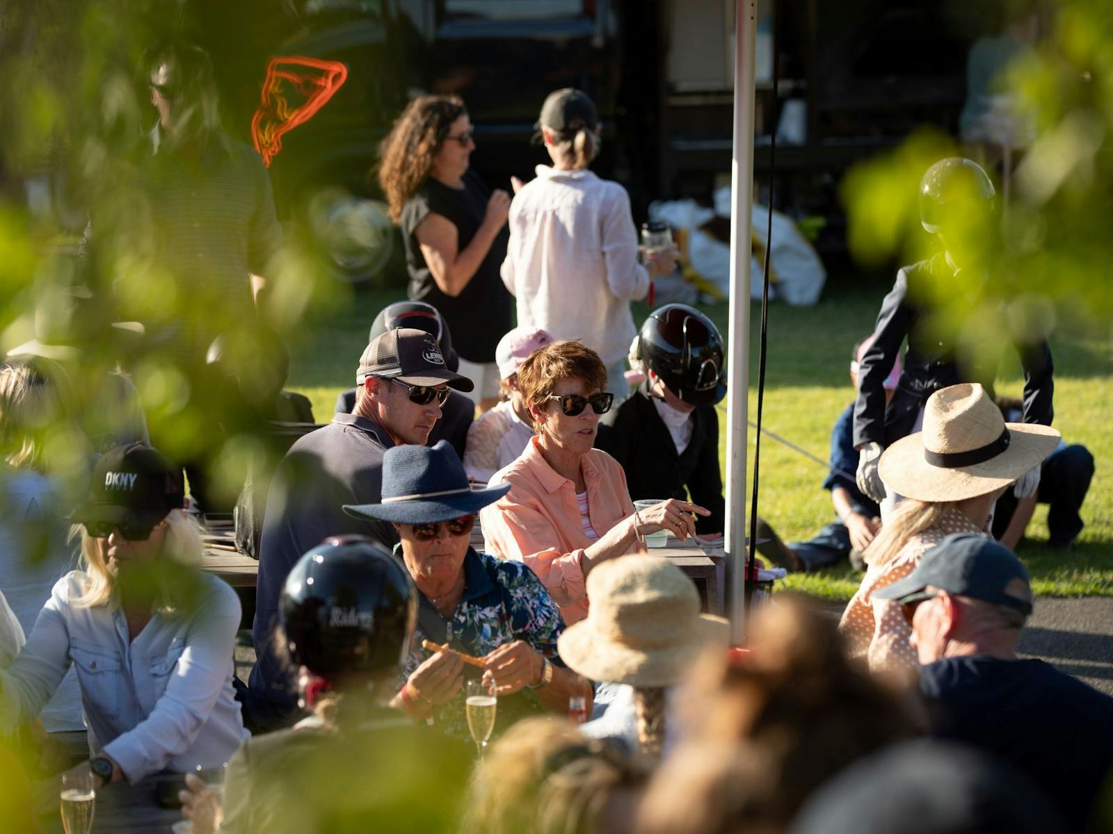 Willinga Park Bunker Cafe crowd
