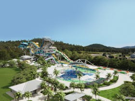 Experience the all new slide and splash precinct