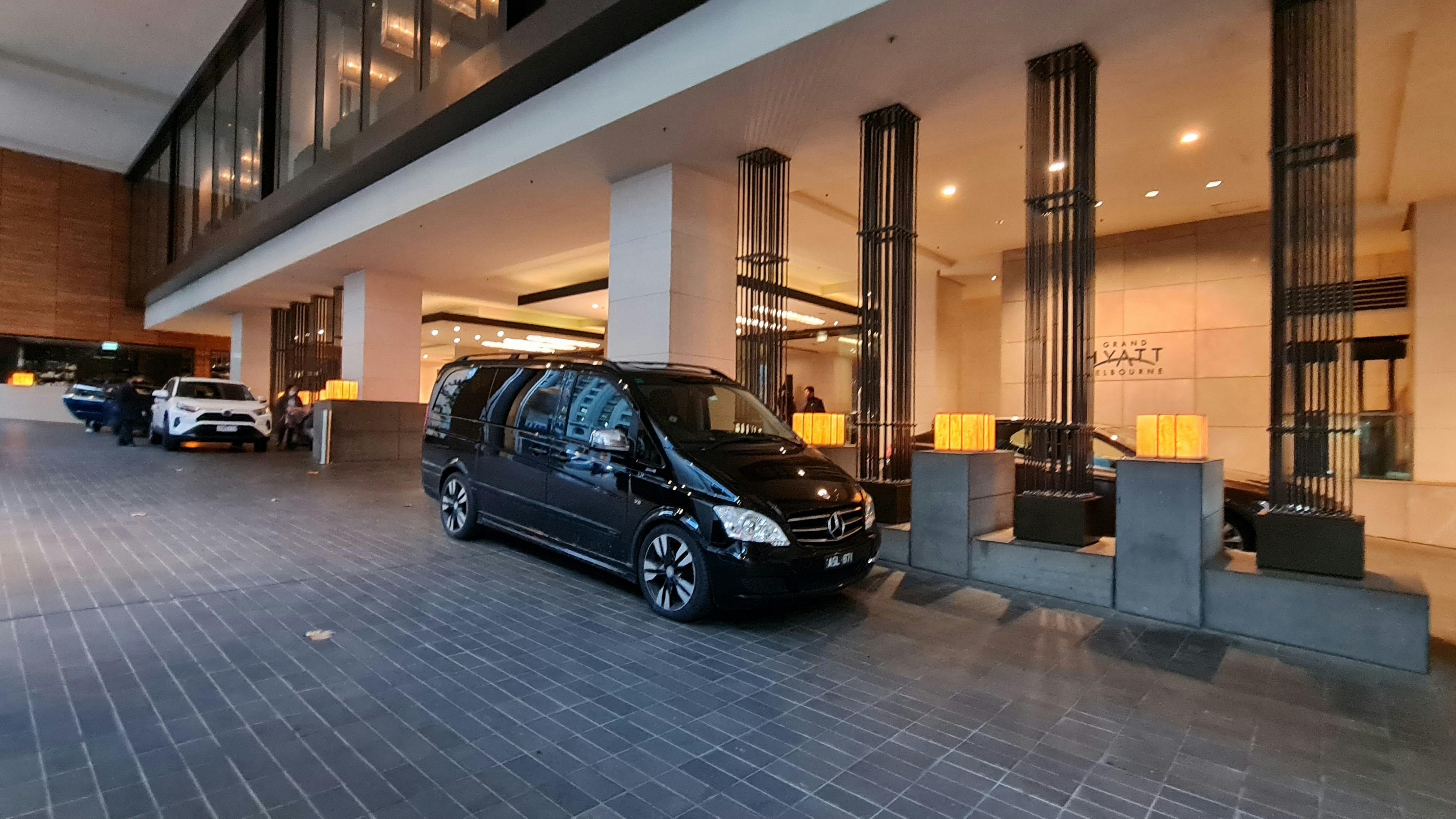 Vehicle at Hotel