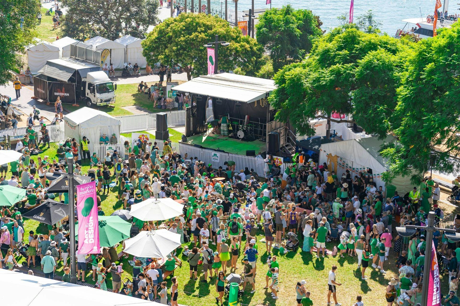 St. Patrick's Day im The Rocks