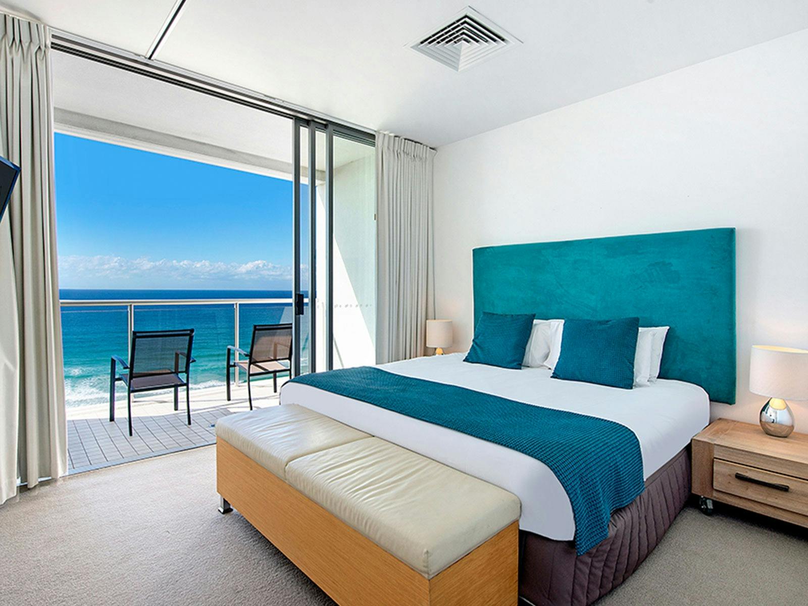Bedroom with Ocean Views