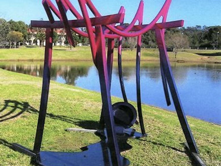 Inara by Michael Le Grand at WSU Sculpture Walk