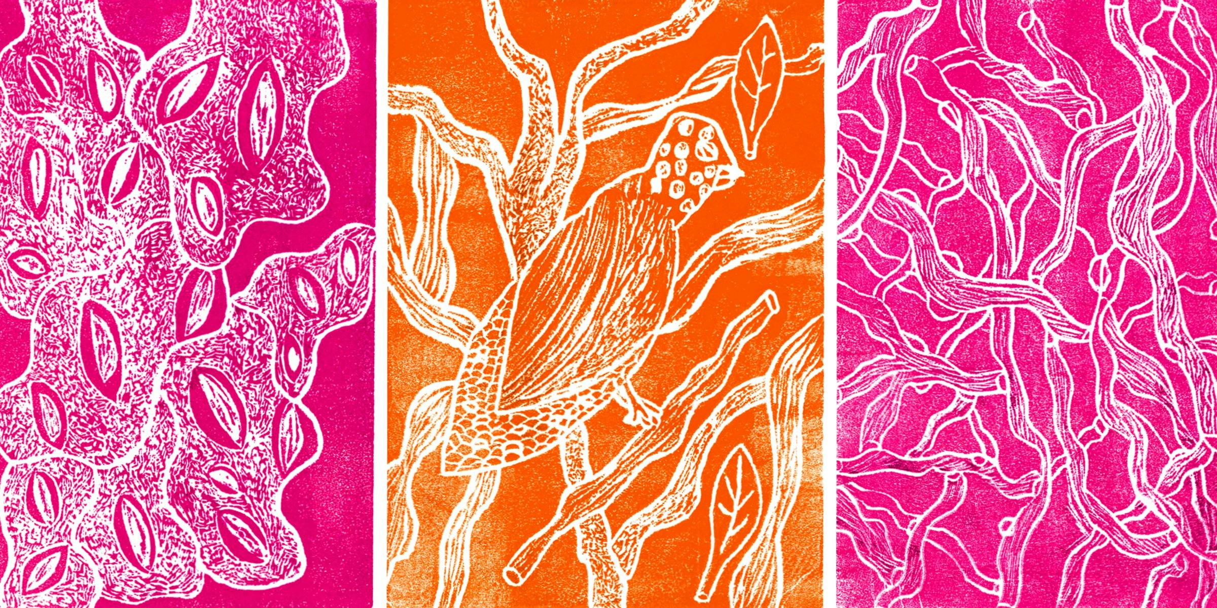 工作坊 // 联结！与乔治娜·埃文斯一起学习版画制作