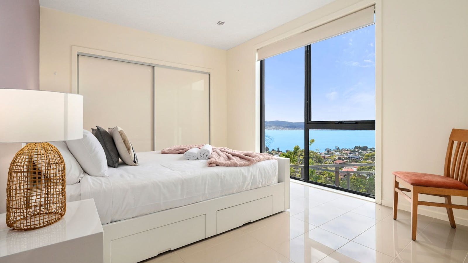 Bedroom with a view