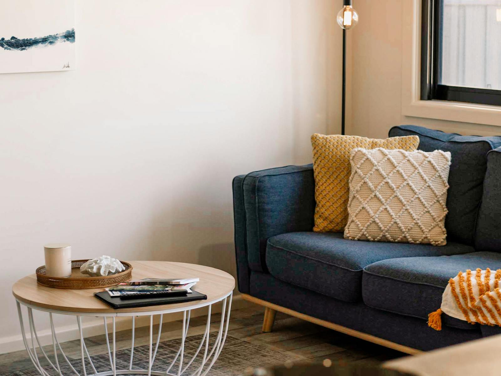 Lounge Room in Three Bedroom Self-contained Holiday Unit