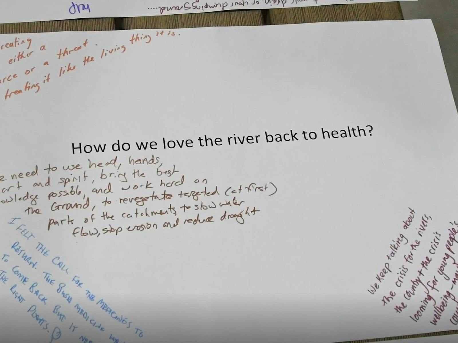 Letters to the River