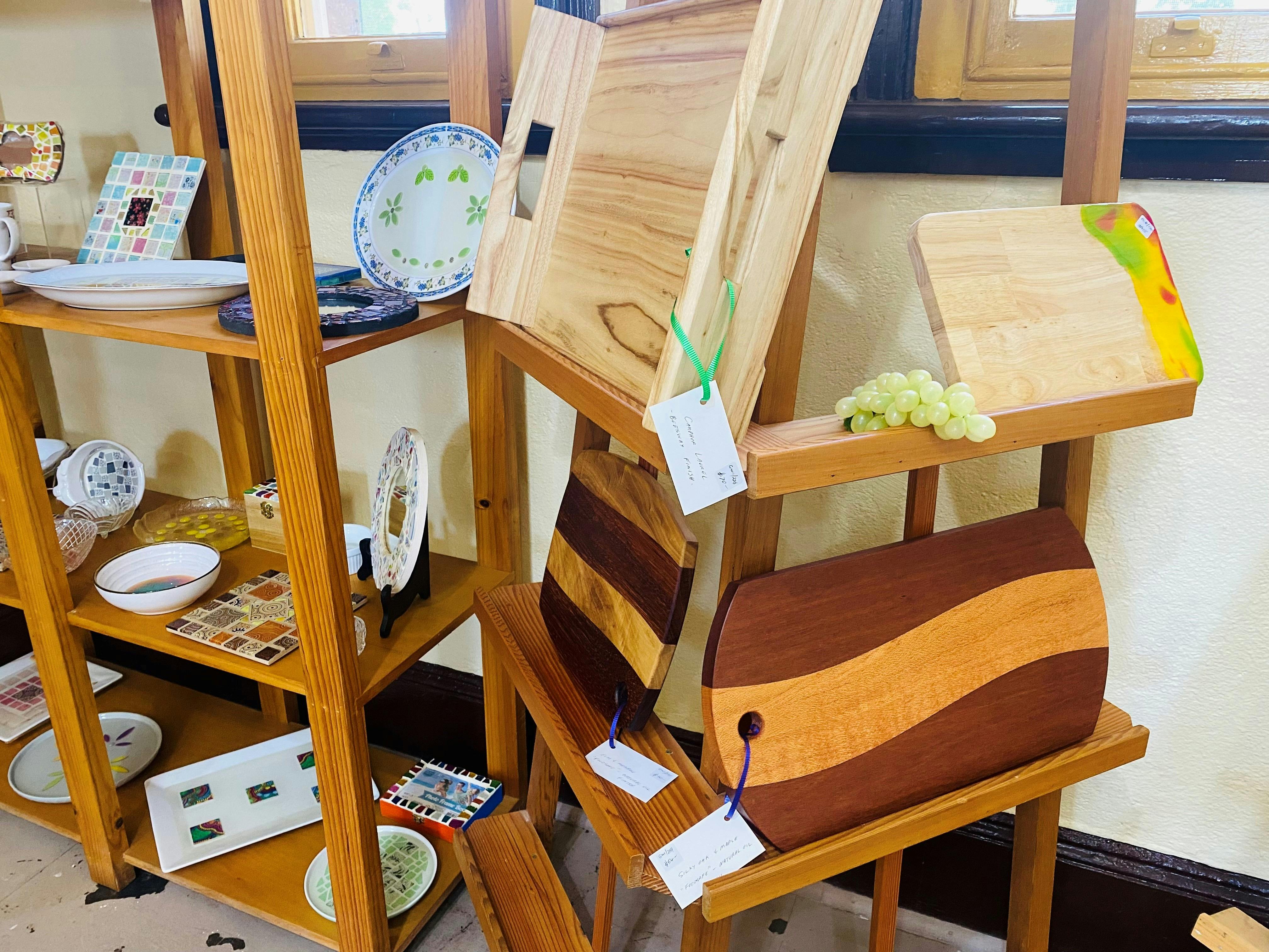 Locally Made wooden chopping boards