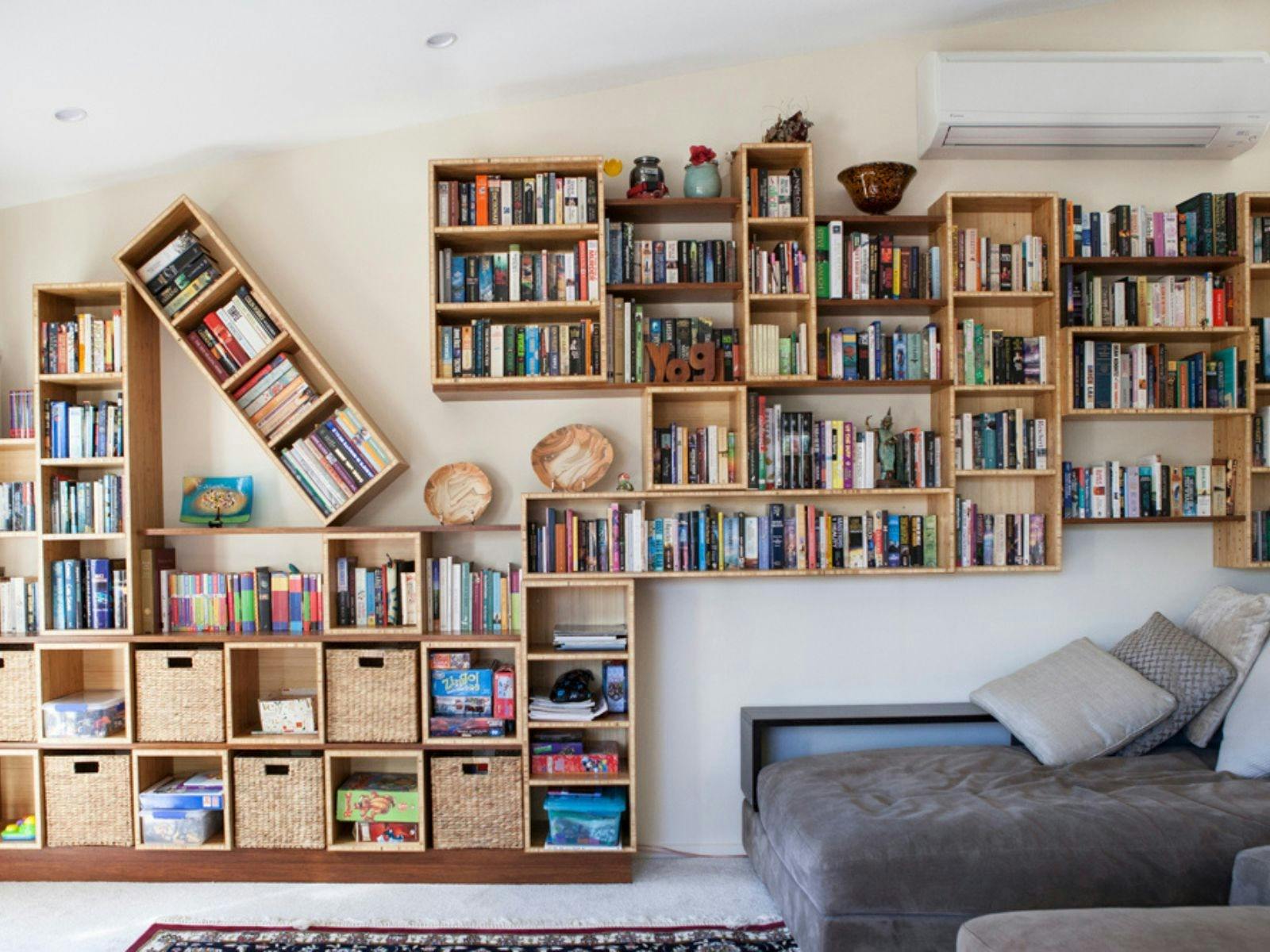 Select Custom Joinery bookshelf