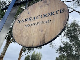 Narracoorte Homestead sign