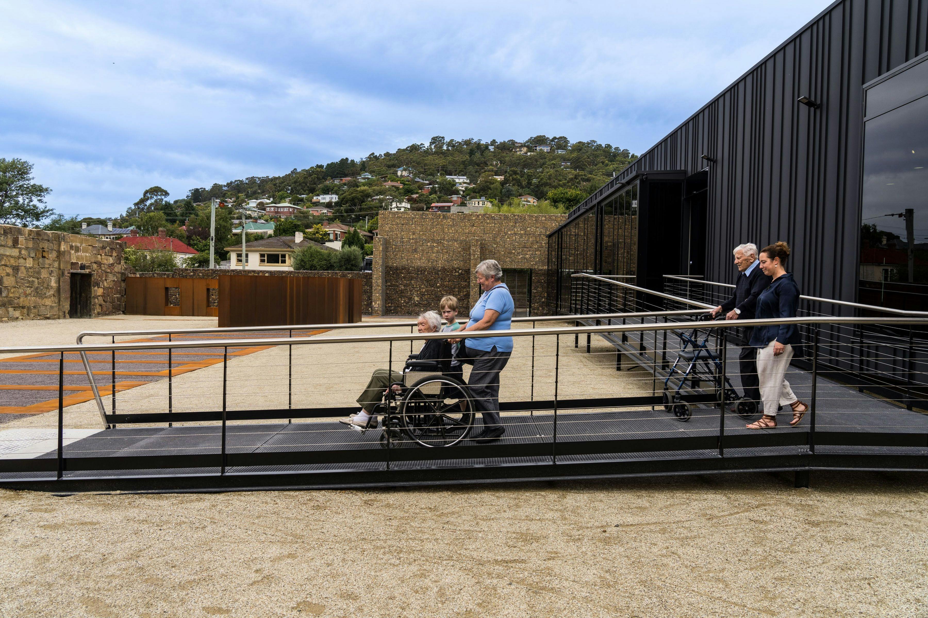 Within the walls of the Cascade Female Factory  accessibility access